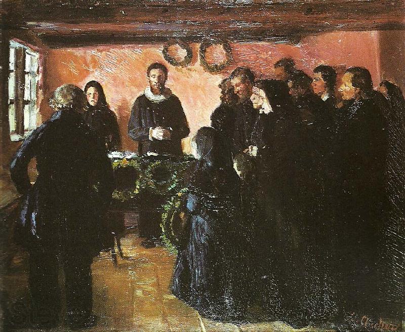 Anna Ancher begravelsen